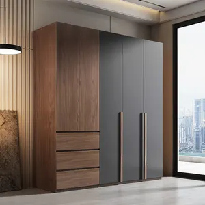 Hot sale dress cabinet furniture wood particle board wardrobe bedroom furniture wardrobe modern