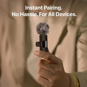 Mini Microphone Lavalier Sans Fil Professionnel pour iPhone, Enregistrement Clair comme du Cristal pour Vidéo et Audio, USB-C, pour Créateurs <span class=keywords><strong>de</strong></span> Contenu - Product Image 4