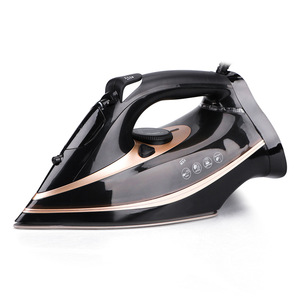 Fer à vapeur électrique 2600W, semelle en céramique, réservoir d'eau 360 ml, pulvérisation d'eau, vapeur verticale, fonction vapeur puissante, auto-nettoyage - Product Image 2