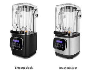 Ice Smoothie điện 2200W công suất lớn sản xuất nước trái cây trộn 2L thương mại Máy xay sinh tố với cách âm Bìa - Product Image 2