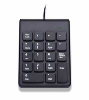 Clavier numérique USB filaire de petite taille, pavé numérique à 18 touches, clavier numérique pour comptabilité, caissier, ordinateur portable, tablette