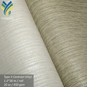 Bambu yanmaz lüks duvar kağıdı Rolls iç ev otel duvar kağıtları odası kumaş destekli PVC vinil dokulu Wallcovering