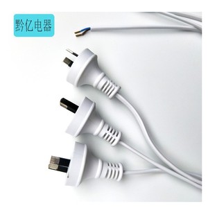 Ac Power Cord Iec C15 Nema <b>Plug</b> 10A PVC Wire SJTOW Type For Electric Blanket <b>Heater</b> Connection - Product Image 5