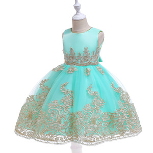 3833 bambini Vestiti di Estate Dei Capretti Abito Da Sera Della Principessa di Disegno Del Fiore di Fantasia Delle Ragazze Vestiti Da Partito Del Merletto - Product Image 4