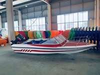 Perahu Penyelamat Hidup Perahu Luar Kapal Cepat dengan Merkuri Motor Yamaha
