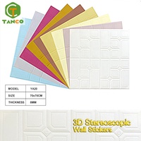 Revêtement mural autocollant en Papier Peint 3d pour décoration intérieure, panneaux autocollants modernes en mousse, Papier Peint et brique, loisirs créatifs