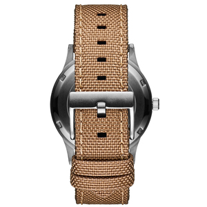 นาฬิกา HANNAH MARTIN รุ่นเรียบง่ายสำหรับผู้ชาย สายหนัง กันน้ำ ตัวเรือนสแตนเลสสตีล - Product Image 3
