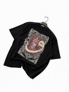 T-shirt unisexe pour homme, 240g, polyester/coton tissé, imprimé, design vierge, écologique - Product Image 1