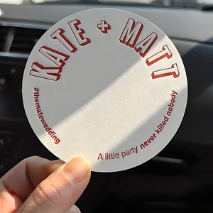 Posavasos personalizados para bebidas de papel de tablero de pulpa absorbente posavasos redondos de 40 pt posavasos impresos personalizados al por mayor Bar cerveza posavasos personalizados para bebidas - Product Image 3