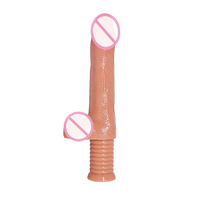 Dildo, pénis artificiel, dispositif de masturbation, jouet d'autodéfense pour femmes, baguette de massage, jouet sexuel érotique, vibromasseur chauffant sans fil