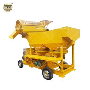 Jin shibao 10tph Tragbare Alluvial Gold-und Diamond Mining-Waschanlage mit Jig - Product Image 1
