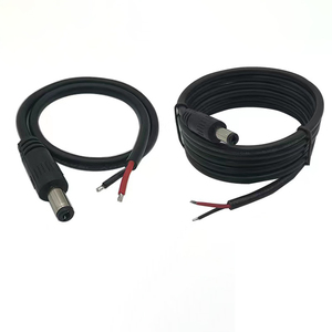 5.5*2.1mm Male to Female 12V 24V Dc 5.5mm Jack Plug <b>Cable</b> Dc Extension 5.5*2.1mm DC <b>Power</b> <b>Cable</b> - Product Image 5