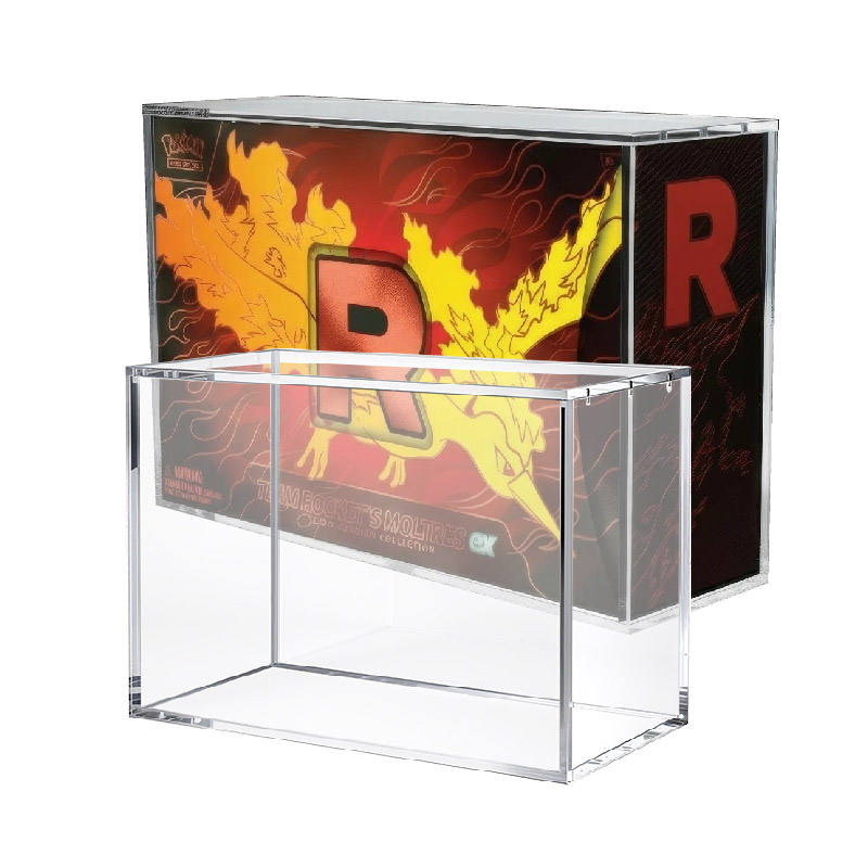 Boîtier Acrylique Moltres ex UPC de Team Rocket