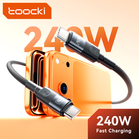 Cable de Carga Rápida USB C Toocki de 240W con Chip E-Marker, Cable Trenzado Resistente para Teléfonos Xiaomi