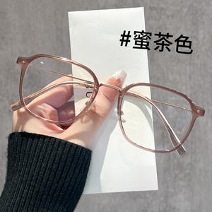 Gafas cuadradas con montura de titanio Mirror One Factory para mujer 9903, ligeras, con montura completa, lentes de PC, estilo coreano - Product Image 2