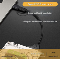 USB3.0 vers SATA 2 en 1 SATA vers USB 3.0 pour disque dur SSD 2,5 3,5 pouces UASP Port DC