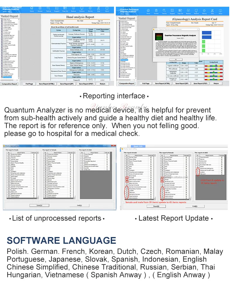 Windows 10 11 meilleure vente de la dernière version de logiciel d'analyse quantique en anglais, français, japonais, slovaque, espagnol