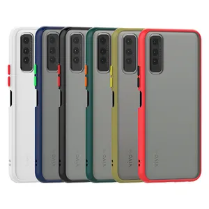 Best Verkopende Product Huid Voelen Transparante Frosted Tpu Pc Slim Hybrid Phone Case Voor Lg Wing 5G Case