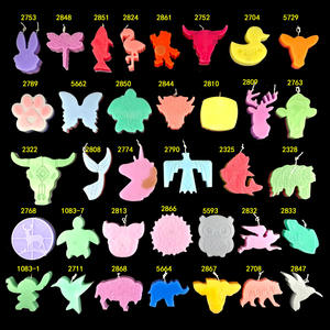 Moldes de silicona hechos a mano Kingnoo para adornos decorativos DIY, molde de vela con forma de vaca estilo Ins, 2763 - Product Image 5