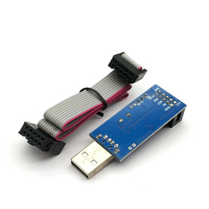Cable de descarga USBASP para programador AVR ISP con protección contra sobrecorriente y recuperación automática para programación de microcontroladores - Product Image 3
