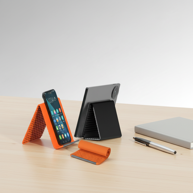 High Quality Bendable Silicone Phone Stand Foldable Tablet Holder Flexible Desktop Support for Samsung for Galaxy for iphone 17