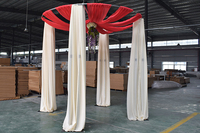 Kit de drapé de tuyau de mandap de mariage de rondeur personnalisé romantique pour les mariages/anniversaire