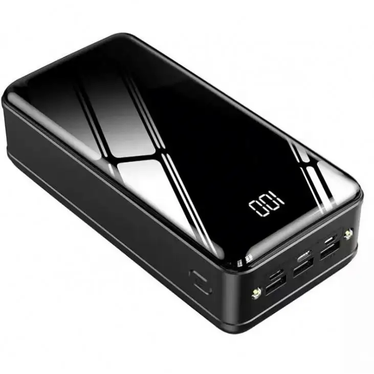 2021 Neues Produkt 40000mAh / 50000mAh Power Bank Bestes Ladegerät Mit LED Display Power Bank für iPhone 12