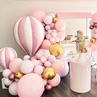 La décoration de ballon chaud de mariage jaune peut être socle de fête d'anniversaire debout