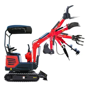 Chinese Mini Digger Excavator 1.2Ton 1.8Ton 1.7Ton Mini Excavator Digger