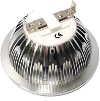 Projecteur LED COB Sky Factory AR111 G53 GU10 12W AC 85-265V Dimmable CE RoHS Aluminium CRI élevé >80 Résidentiel 1200 Lumens