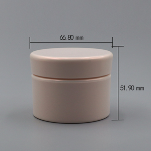 Tùy chỉnh vòng <span class=keywords><strong>100ml</strong></span> trắng kem Jar chăm sóc da Lotion <span class=keywords><strong>Tank</strong></span> Rỗng Mỹ phẩm bao bì kem có thể với nắp - Product Image 6