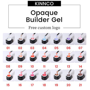 KNC 신규 빌더 젤 스파클리 샤인 프라이빗 라벨 1KG 15g 30g 13색 글리터 다이아몬드 디스코 하드 젤 네일 연장 젤 폴리쉬 - Product Image 4