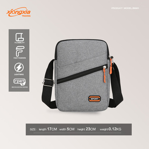 Elegante borsa a tracolla impermeabile da uomo con borsa da viaggio monospalla da esterno di grande capacità - Product Image 4