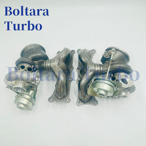 Turbocompresor Billet Wheel <span class=keywords><strong>Twin</strong></span> <span class=keywords><strong>Turbo</strong></span> TD04 49131-07018 49131-07019 11657649290 11657593016 para <span class=keywords><strong>BMW</strong></span> 135i 335i 535i Z4 N54 3.0L - Product Image 3