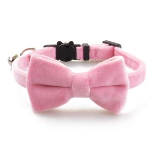 Accesorios de moda para mascotas Perro cachorro cuello corbata terciopelo Gato <span class=keywords><strong>collar</strong></span> con pajarita - Product Image 5