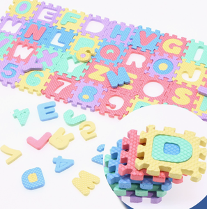 (1 bộ = 36 cái) Nhà búp bê mini thu nhỏ giáng sinh <span class=keywords><strong>ELF</strong></span> búp bê EVA sàn Mat số bảng chữ cái bọt câu đố trí tuệ cho <span class=keywords><strong>ELF</strong></span> - Product Image 4