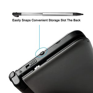 Stylet de remplacement rétractable en métal pour <span class=keywords><strong>3DS</strong></span> <span class=keywords><strong>XL</strong></span>, stylet tactile multicolores pour <span class=keywords><strong>3DS</strong></span> <span class=keywords><strong>XL</strong></span> - Product Image 3