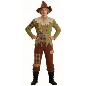 Coolmanyuan Costume de déguisement de sorcière unisexe pour adulte, tenue de cosplay d'Halloween, personnage du magicien d'Oz - Product Image 1