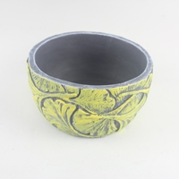 Pot de fleurs en ciment nordique, design classique, pour plantes d'intérieur et d'extérieur, idéal pour le jardinage.