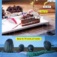 YG230 Mini proyector portátil para soporte 1080P Video Movie Beamer Home Theater WiFi Multiscreen Media Player
