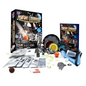 NEW BIG BANG SCIENCE Moon Landing Astronomy science kit Make Your Own Rocket Toys STEM Experiments and Activities Toys for Kids