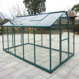 Serre de <span class=keywords><strong>jardin</strong></span> en Aluminium à cadre froid étanche l'<span class=keywords><strong>hiver</strong></span>, bacs à semis couverts, plantes de tomate avec base, offre spéciale - Product Image 2