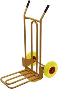 Premium Quality Powder Coated Steel Convertible Sack Truck Folding Flatbed Design For Garage And Workshop Space Saving Folding - Product Image 5