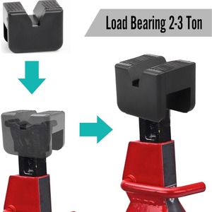 RASTP Jack <b>Bracket</b> Pad Rubber Protective Pad 2-3 Ton Load Bearing For Car Lifts And Jacks - Product Image 1