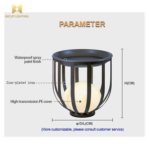 Lampada <span class=keywords><strong>Solare</strong></span> LED Impermeabile <span class=keywords><strong>da</strong></span> Esterno <span class=keywords><strong>a</strong></span> Forma di Vaso di Fiori Luminoso, Luce Decorativa per <span class=keywords><strong>Giardino</strong></span>, Prato, Villa e Patio - Product Image 4