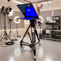 Simar Teleprompter Nirkabel 24-Inci dengan Fitur Self-Reversing untuk Siaran Profesional dan Studio