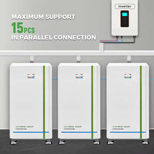 แบตเตอรี่ลิเธียม200Ah 51.2V ติดผนัง5kW 15KWH เก็บพลังงานแสงอาทิตย์สามารถไฮบริดกริด IP65ใช้ในบ้าน200Ah 50kg LiFePO4 W - Product Image 3