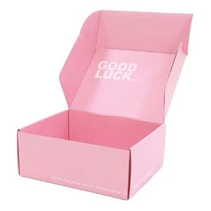 Dossiers en carton ondulé de couleur personnalisée Doublure en éponge Stratification mate Logo personnalisé Fermeture magnétique recyclable écologique - Product Image 1