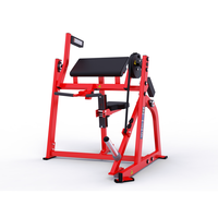 Presse pectorale inclinée à charge libre en acier |   Machine à bras indépendants Iso-Latérale avec dispositifs de sécurité pour l'entraînement du dos et la musculation