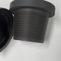Capuchon de réservoir d'air comprimé pour paintball en acier HPA 1/2x28 CO2, norme API 5CT, haute performance, robuste, protection de filetage 7 pouces